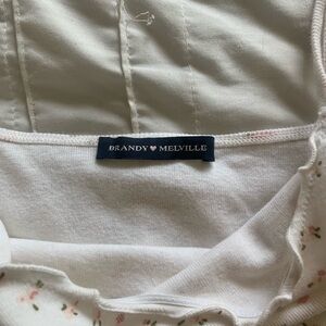 Brandy Melville Floral tank
